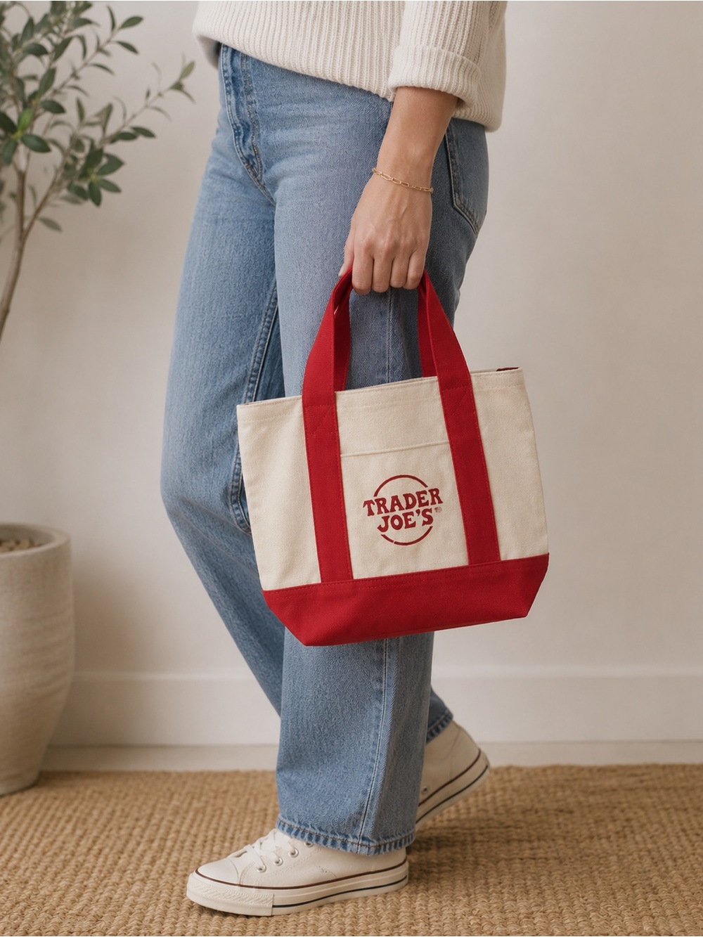 NWT Trader Joe’s Mini Tote